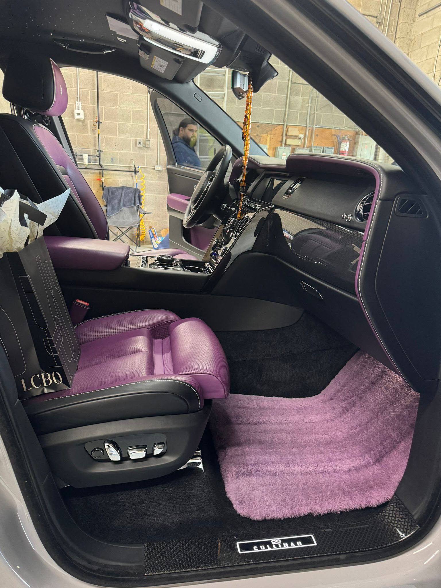 Drip Luxe Bespoke Interior Leather Conditioning on Rolls-Royce Cullinan